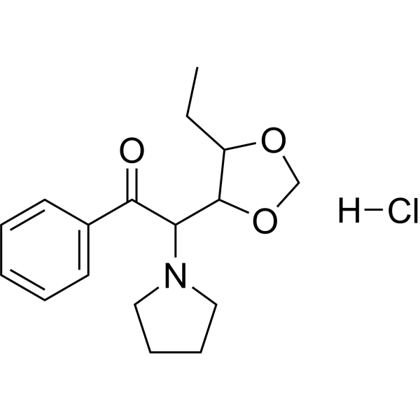 3,4-Methylenedioxy-α-pyrrolidinohexanophenone hydrochloride 24622-61-5